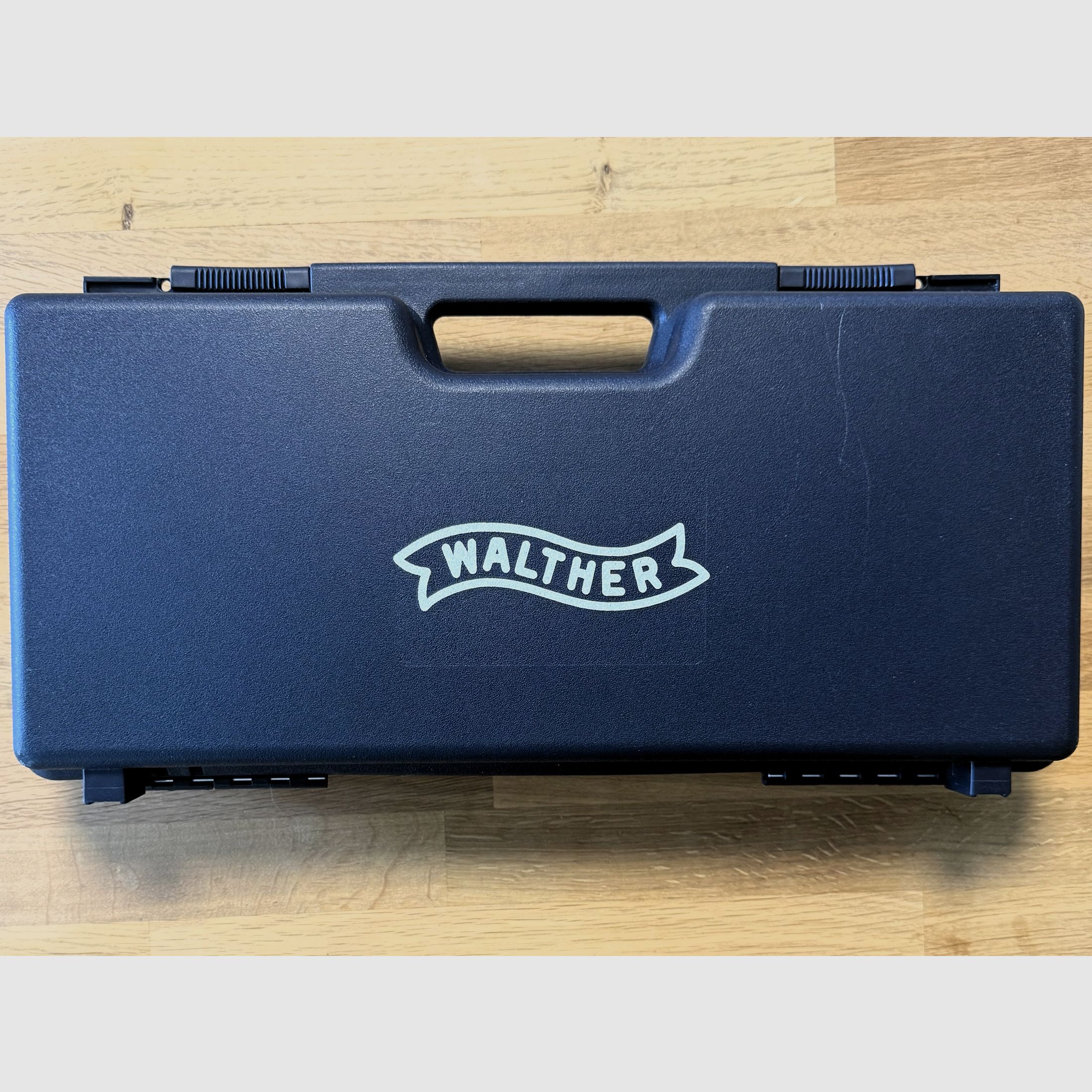 Walther LP 500 Meistermanufaktur mit el. Abzug, blau, 5D Griff M/L mit viel Zubehör