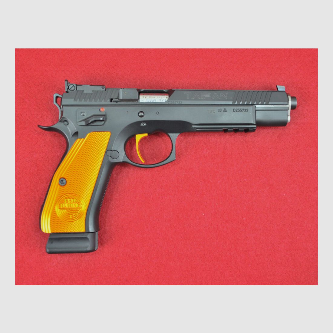 CZ Taipan Orange Tuning Pro 9mm Luger, Bild 3 von 4