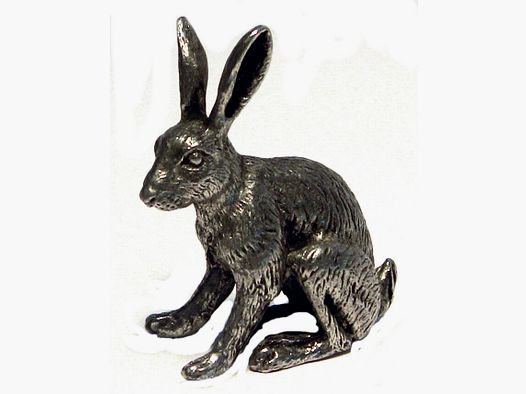 Estatua de conejo de metal Lovergreen Accesorios