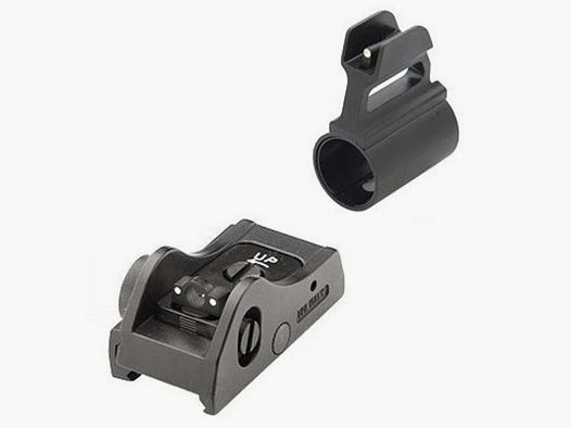 Zestaw celowniczy LPA W/P Ghostring 3-Dot biały 12GA