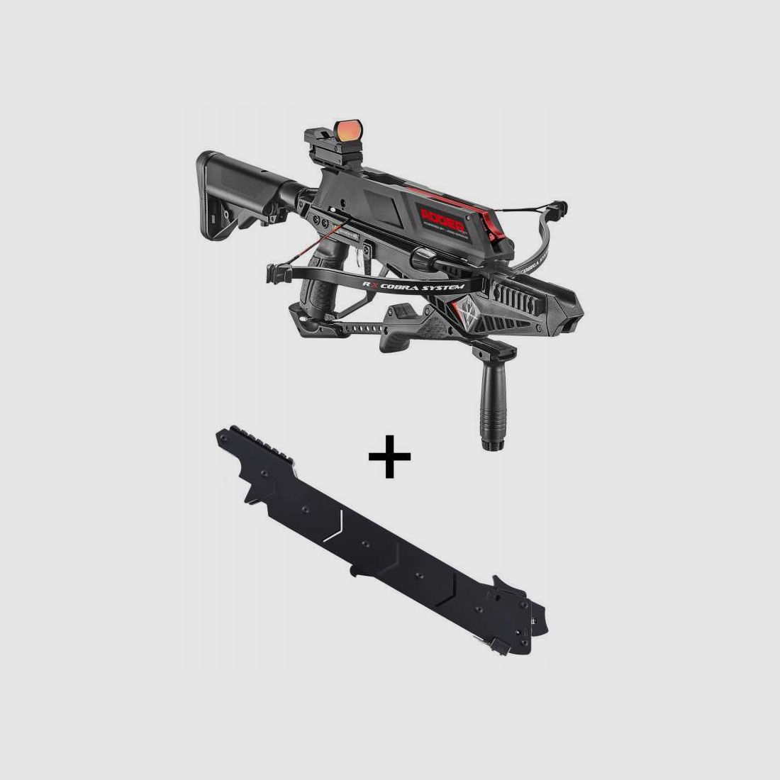 EK Archery Cobra R9 RX Adder Armbrust Komplettset mit zus. 7-Schuss-Magazin