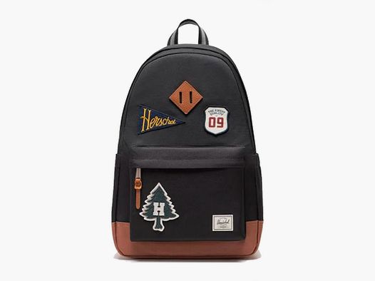Rucksack – Herschel – Heritage Backpack | 24L | Patches Schwarz