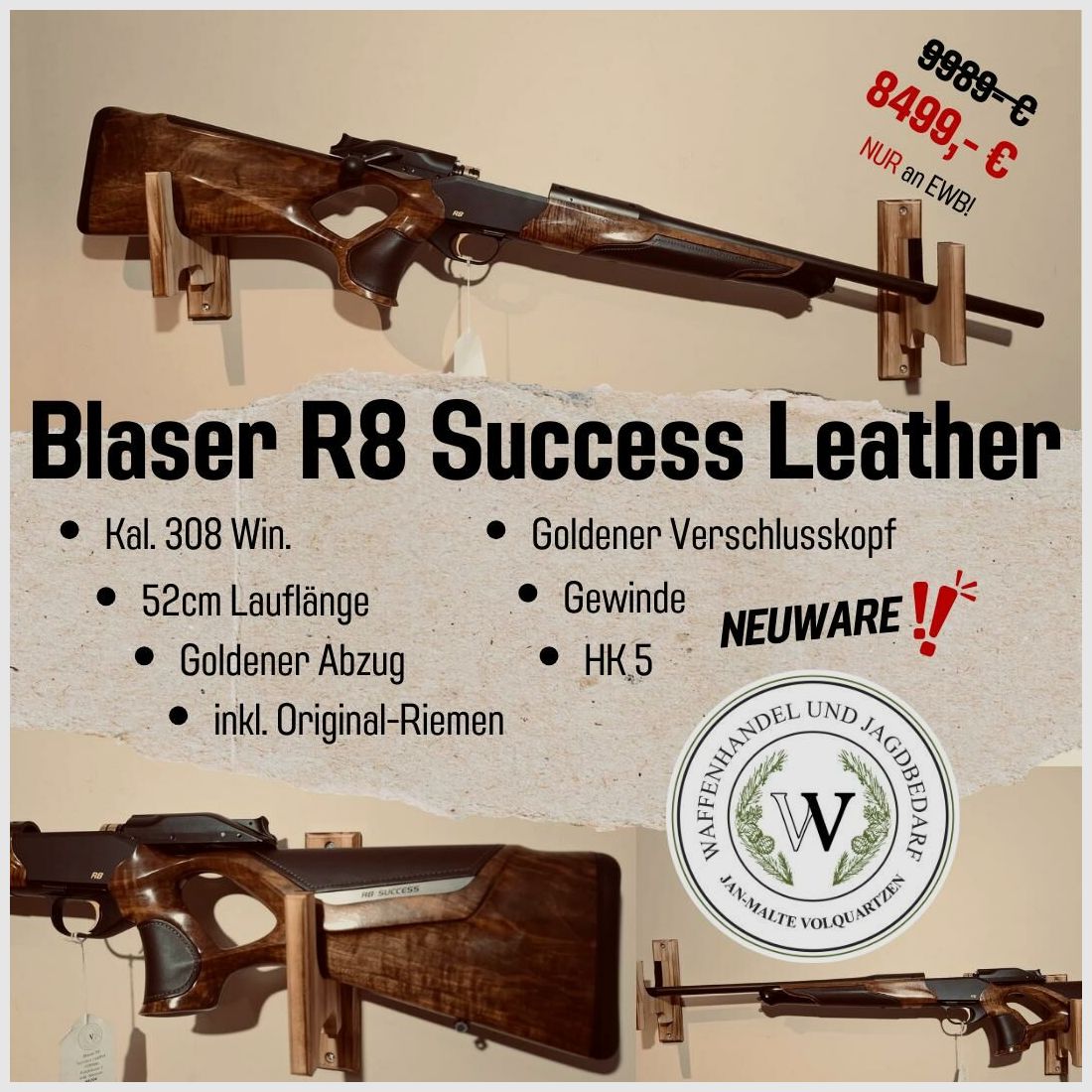 Blaser R8 Success Leather
