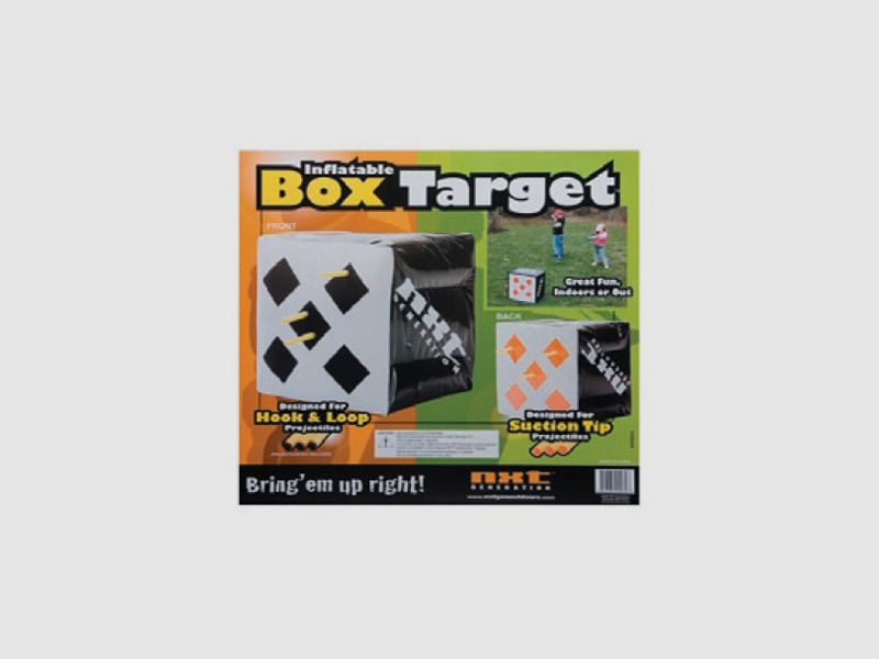 Aufblasbarer WĂĽrfel mit 5 Klettzielzonen