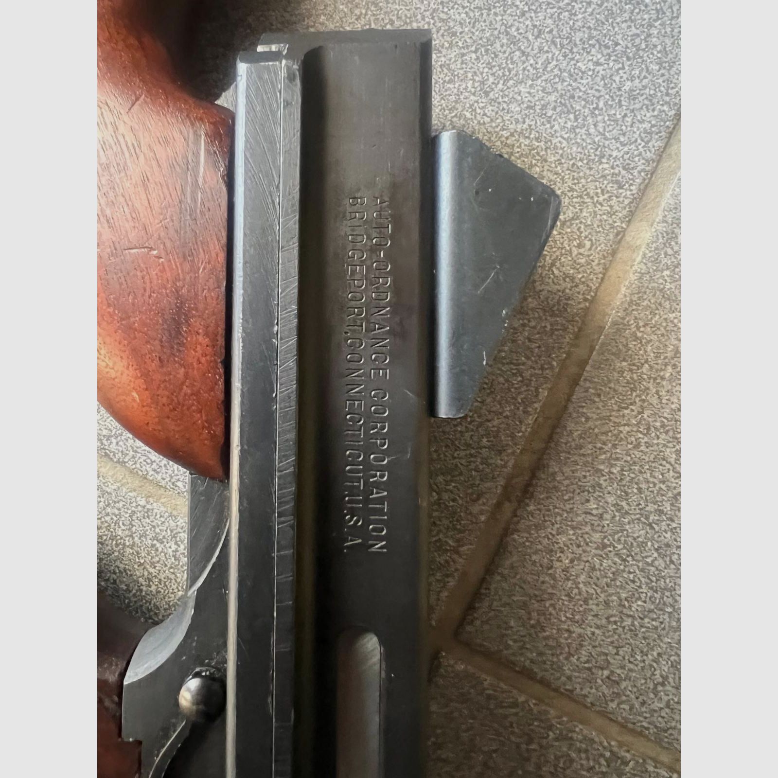 Halbautomatische Büchse -  1928A1 Thompson - .45Auto - ORIGINAL ,kein Lux Def Tec,