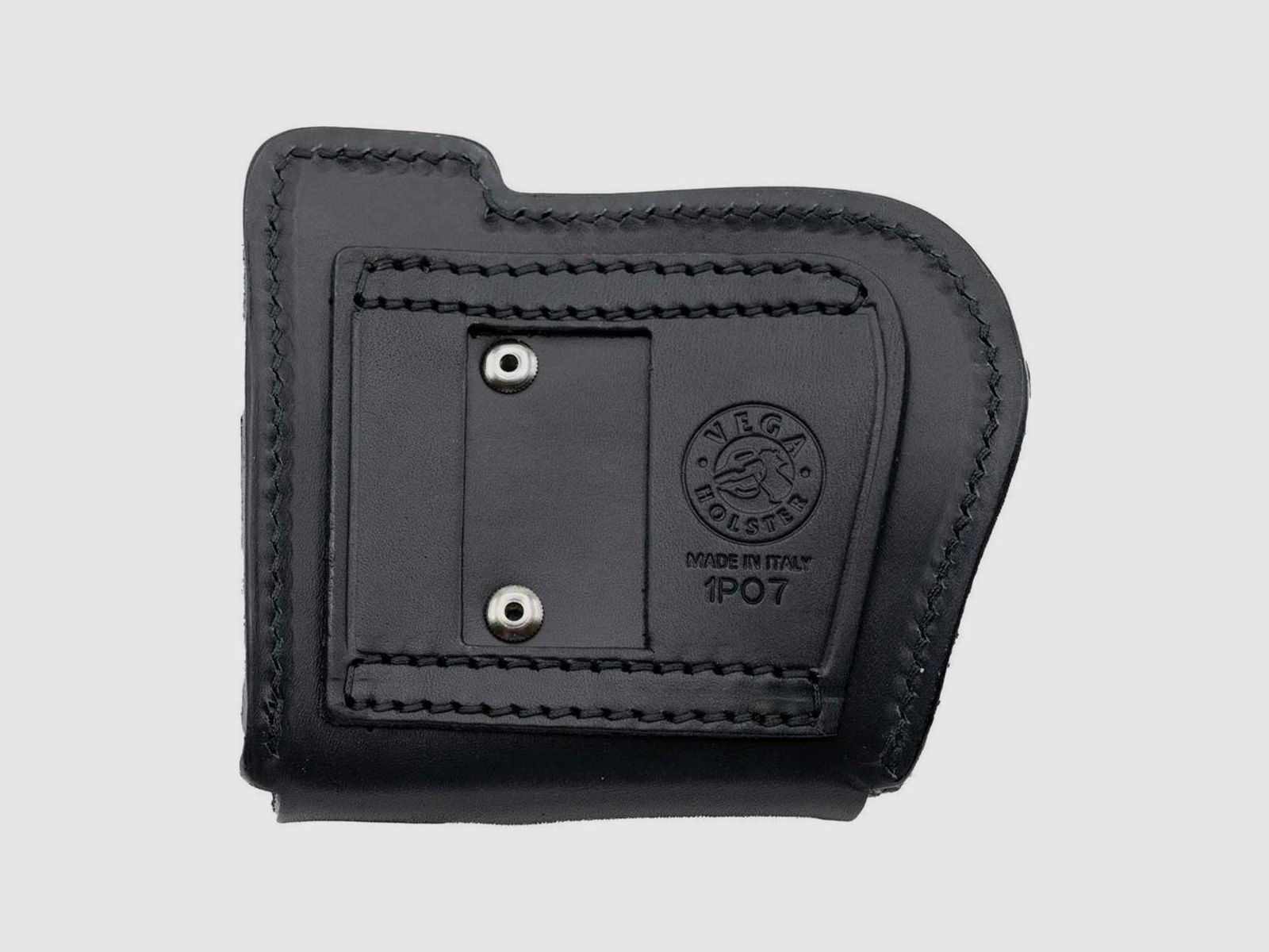 Handschellen & Magazinhalter aus Leder Schwarz