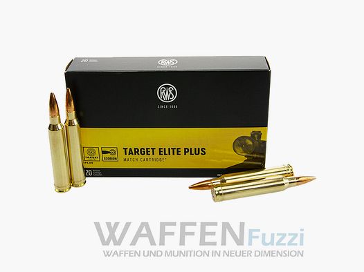 Target Elite Plus Match caliber .338 Lapua Mag. 250gr. 20 rounds