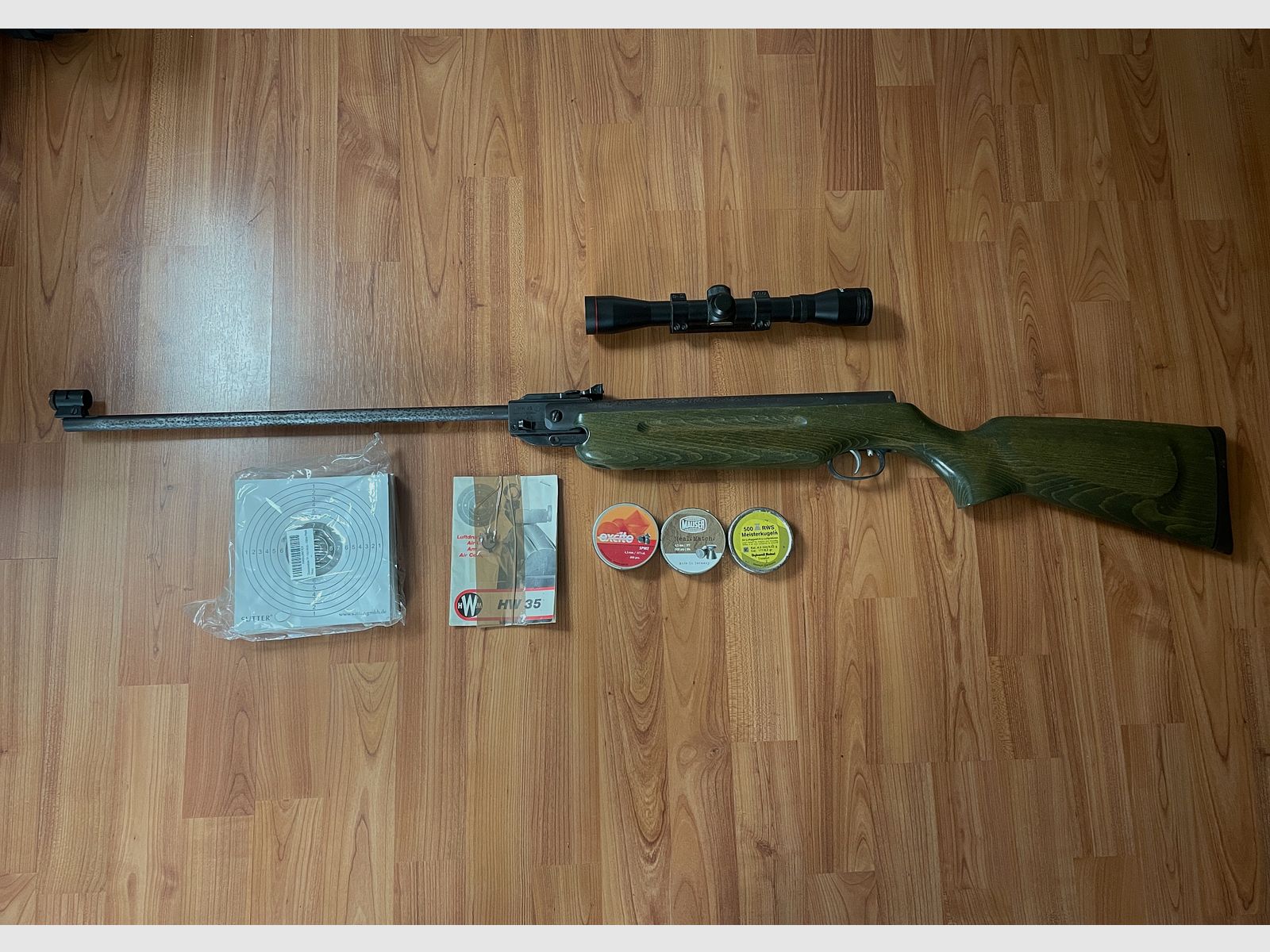 Air rifle Weihrauch HW 35 Cal. 4.5 (F)