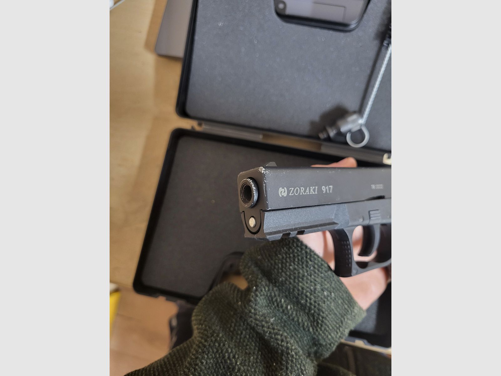 Zoraki 917 schwarz 9mm PAK SRS Pistole wenig genutzt