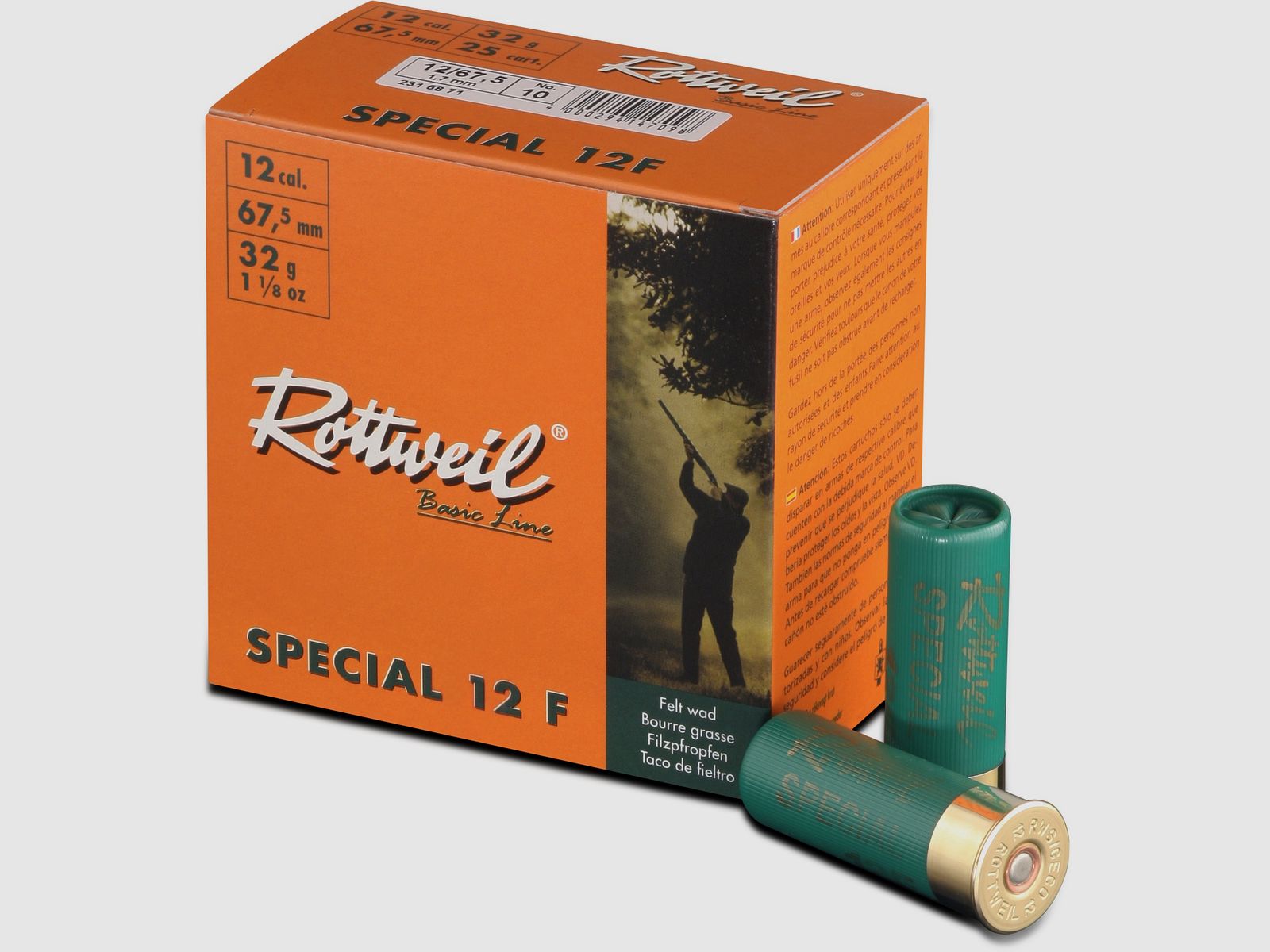 ROTTWEIL Special 12F 12/67,5 2,7mm 32g