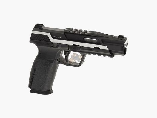G&G Piranha TR GBB Pistolet Airsoft en noir/argent -F-