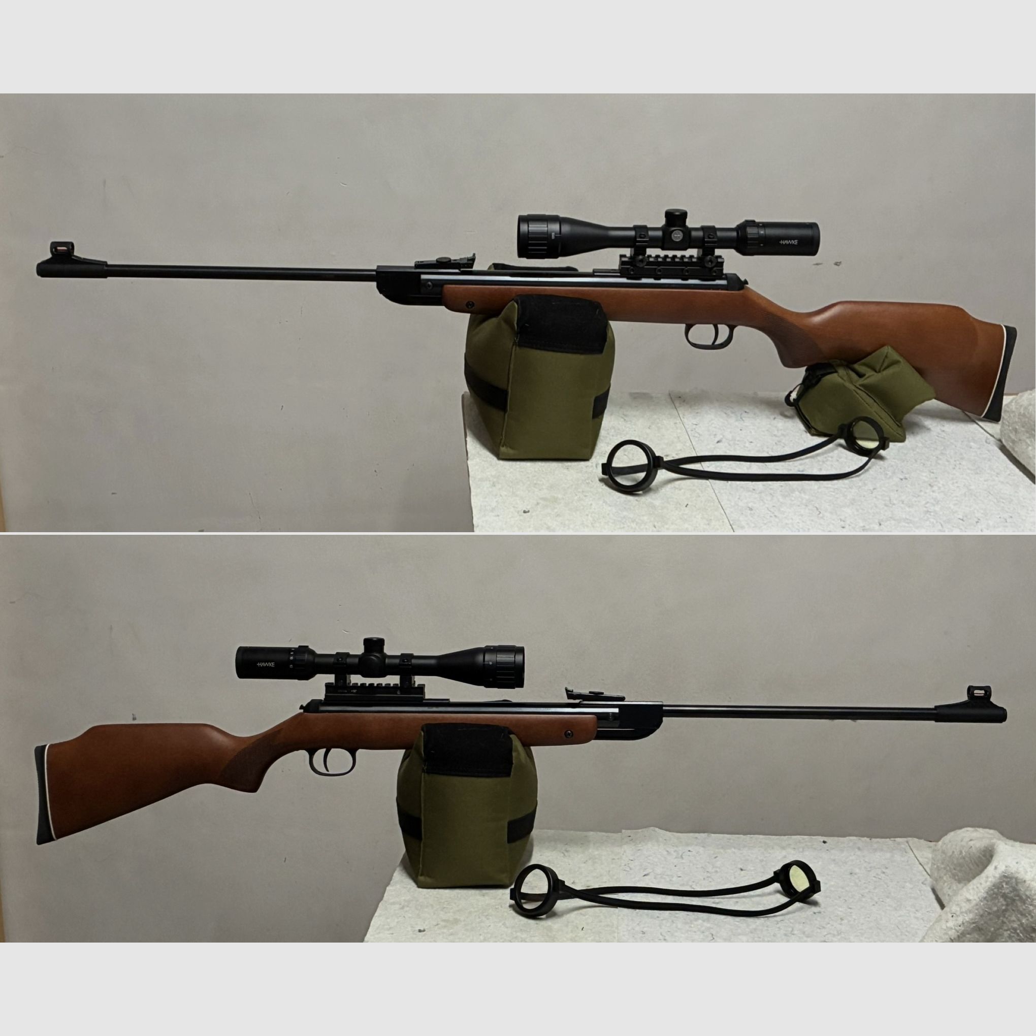 Luftgewehr Diana 31 T06 Luxus-Holzschaft mit Hawke ZF - wie 34 / 35