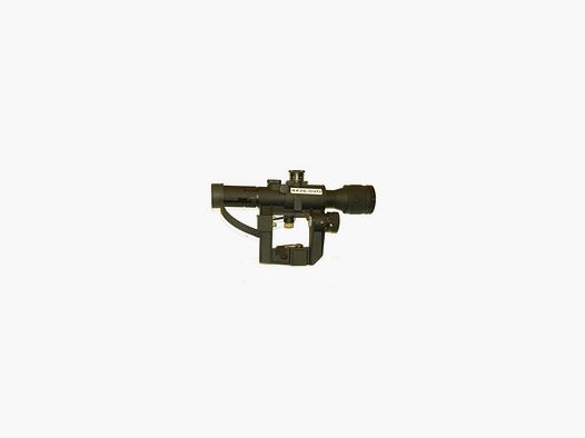 JS TACTICAL ZIELFERNROHR 4x26 SVD BELEUCHTET MIT INTEGRIERTER MONTAGE