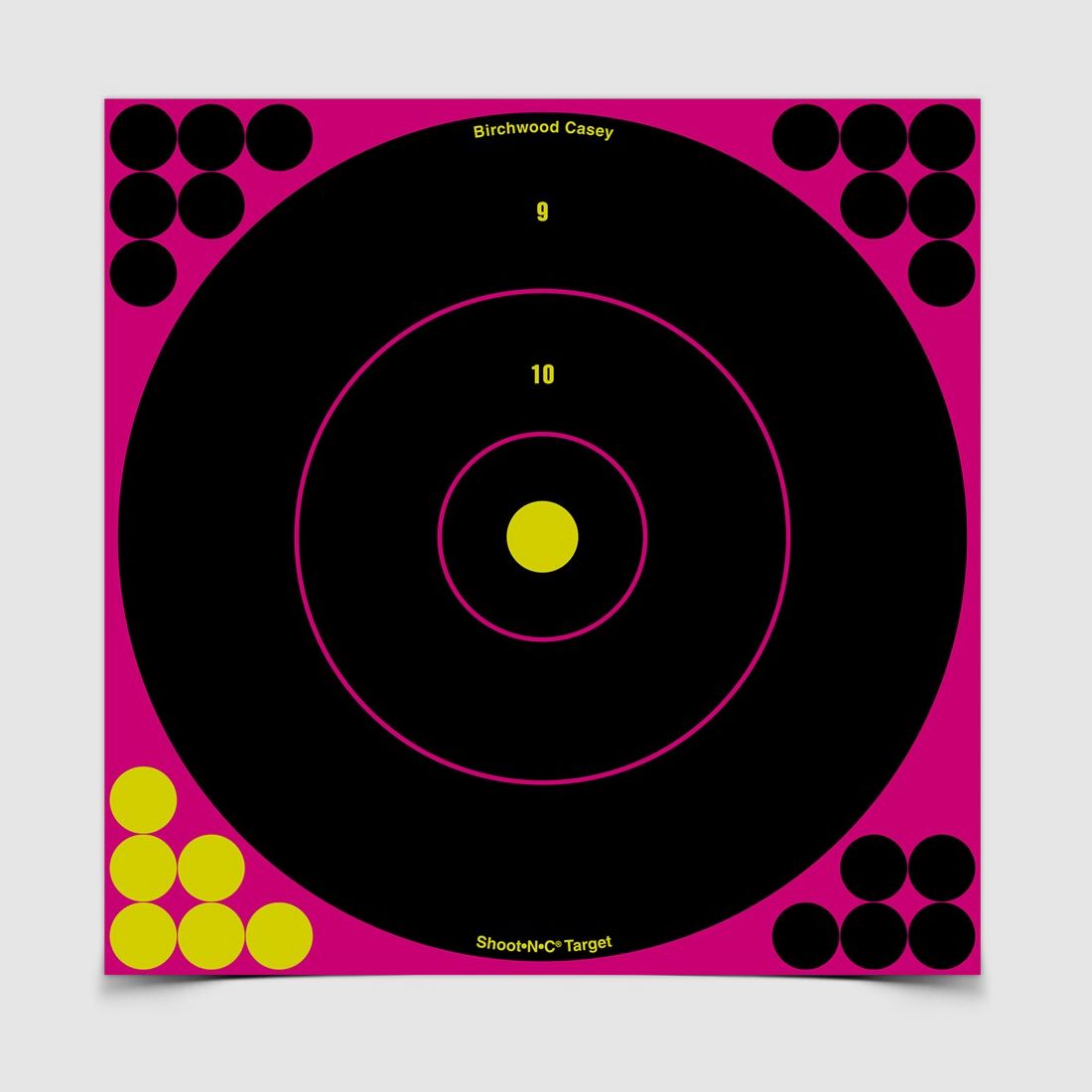 Birchwood Casey SHOOT-N-C 12 Zoll Pink 5er-Pack BC-34027