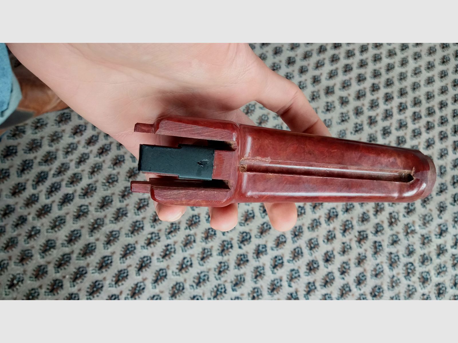 Bakelit handguard wz. 88 Tantal Pallad grenade launcher / Polish AK74 // AK handguard