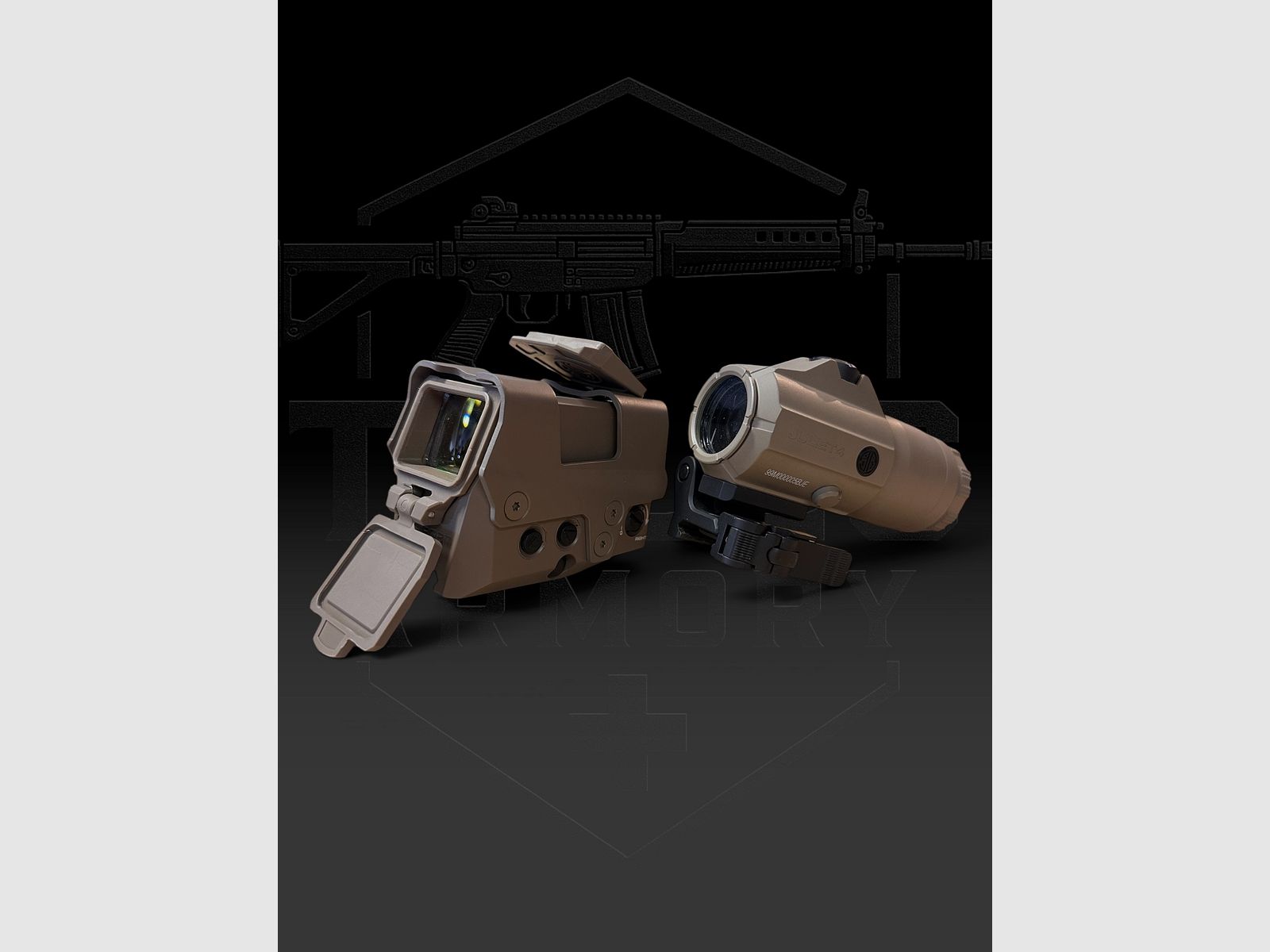 SIG SAUER Romeo8 & Juliet4 Combo, Tan (Aussteller), Bild 4 von 4
