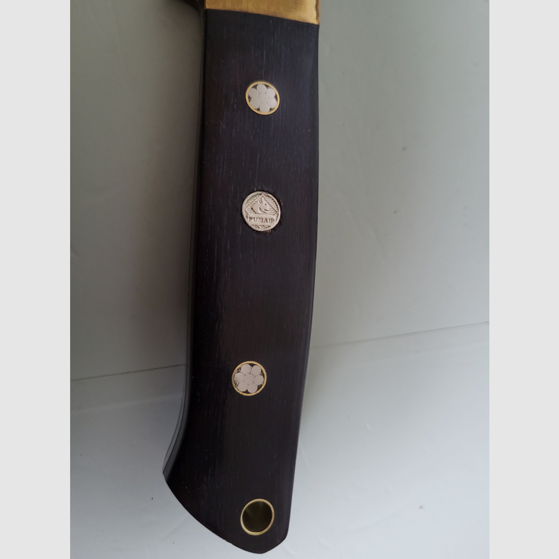 Puma hunting knife - folding knife - deer antler handle