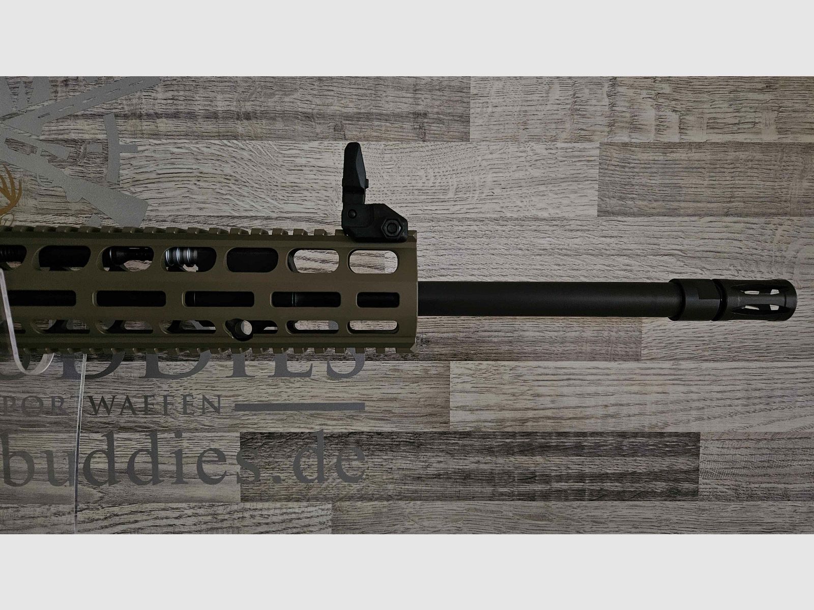 HAENEL CR223 oliv - 16,65" 42cm Lauf - Matchabzug - langer M-LOK Handschutz inkl. Versandkosten - Neuware vom Fachhandel -