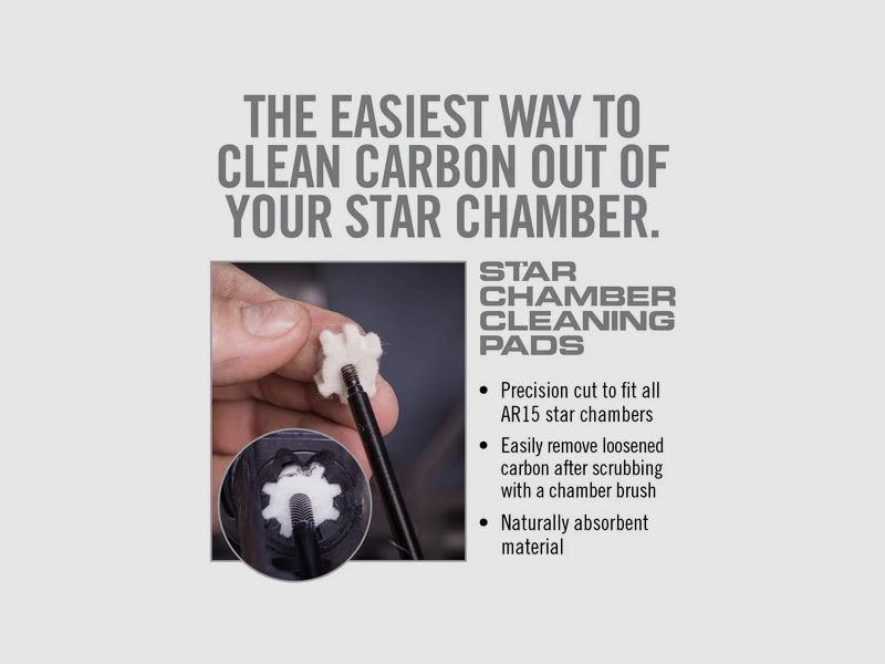 Real Avid AR15 Star Chamber Cleaning Pads, Bild 3 von 3