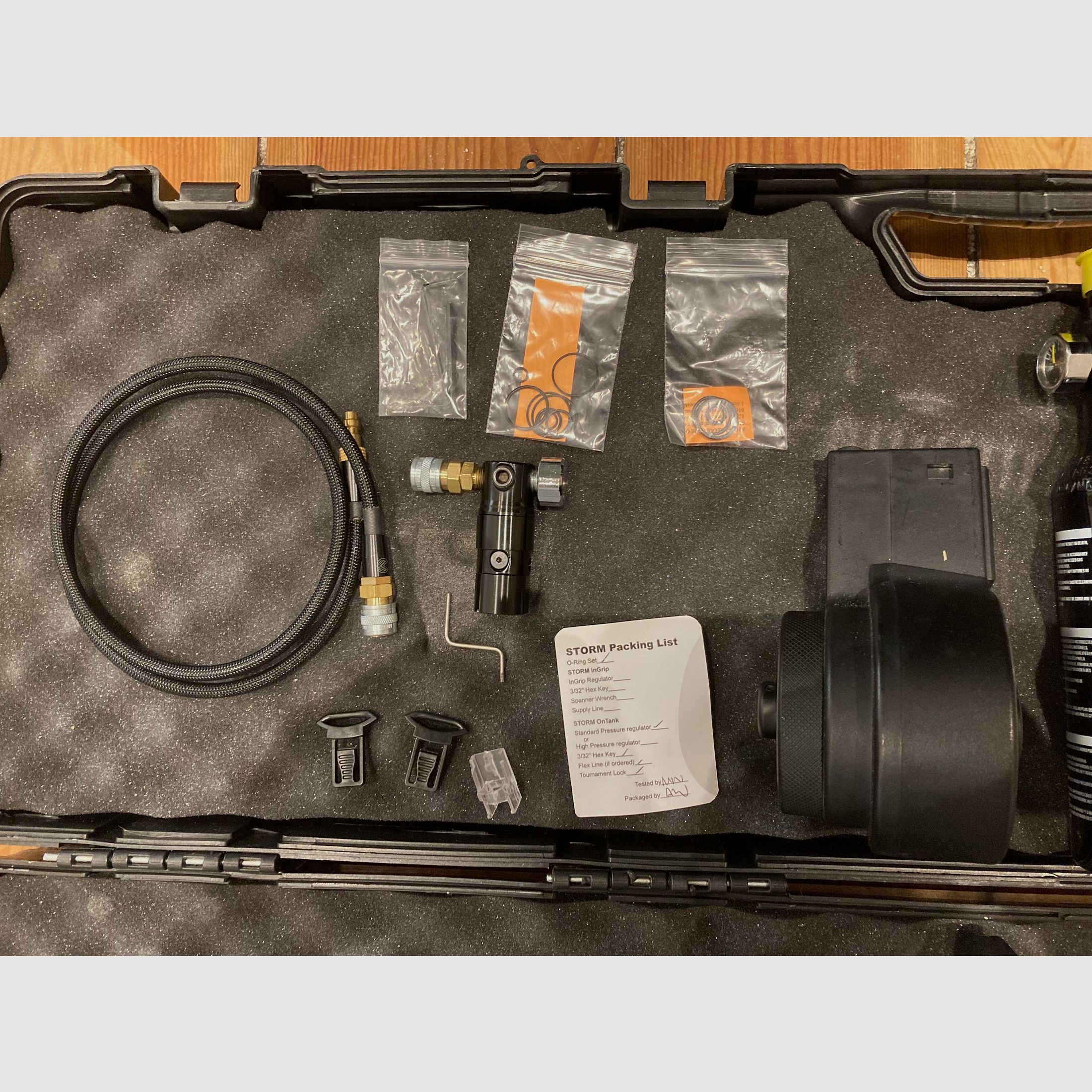 Airsoft rifle in HK416C-/HK416 style – extensive setup