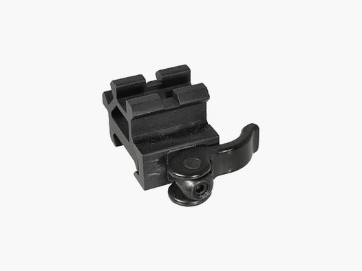 UTG Double Rail Single Slot Angle Mount QD attacco angolare a sgancio rapido