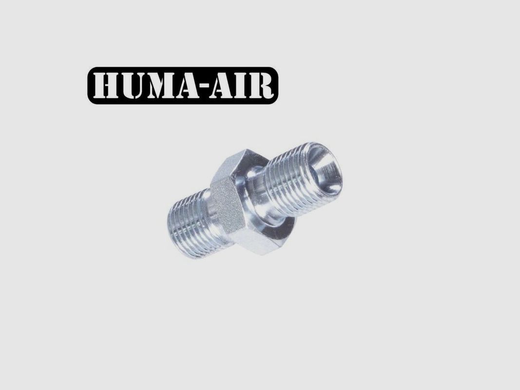 HUMA AIR MALE MALE ADAPTER 1/8