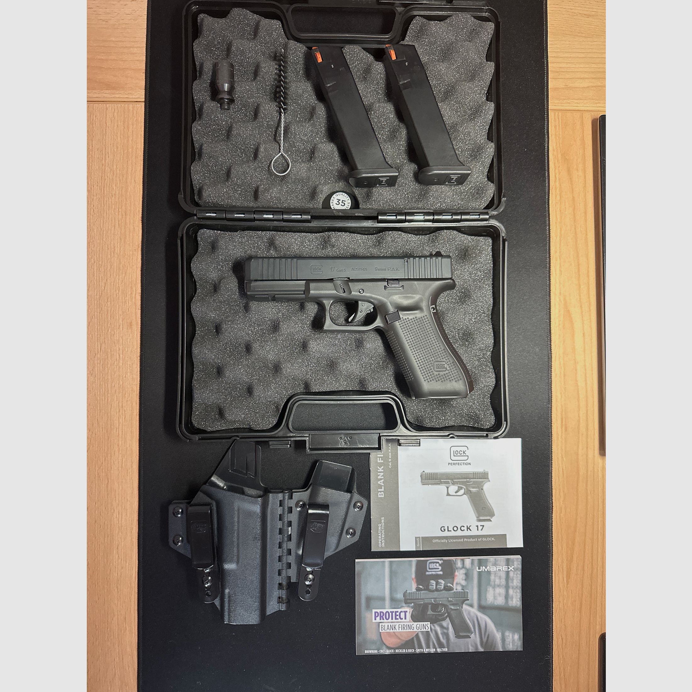 Glock 17 Gen. 5 9mm P.A.K. Pistole