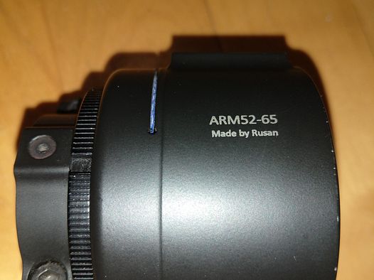 Rusan Adapter ARM52 65mm für Pulsar Krypton, zusammen oder einzeln 