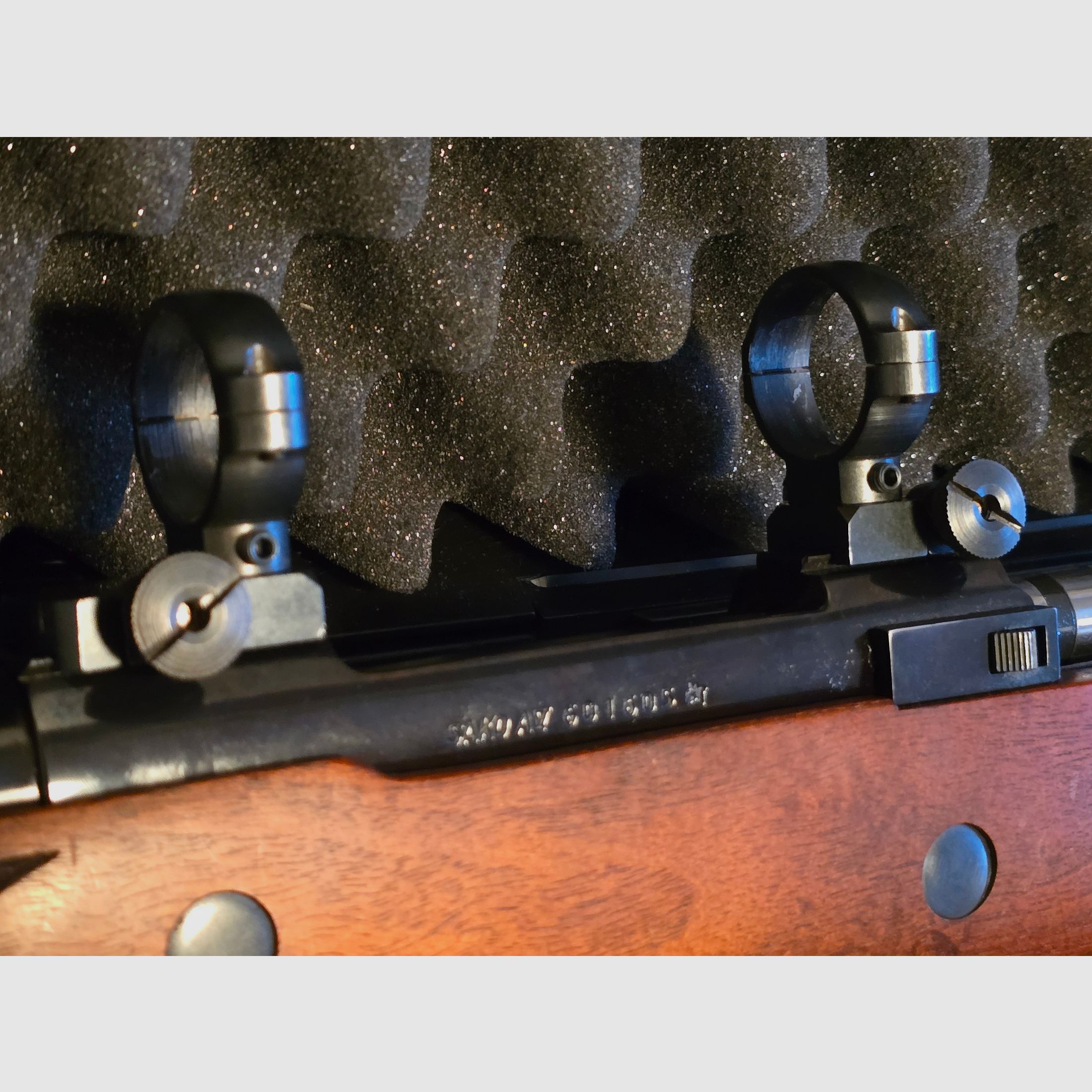 Sako AV .375 H&H Afrikabüchse mit 30mm Ringmontage