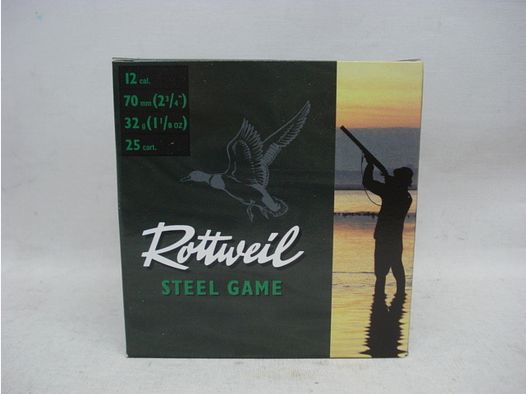 Steel Game 12/70 - 3.25mm/32g/a25/Steel Proof