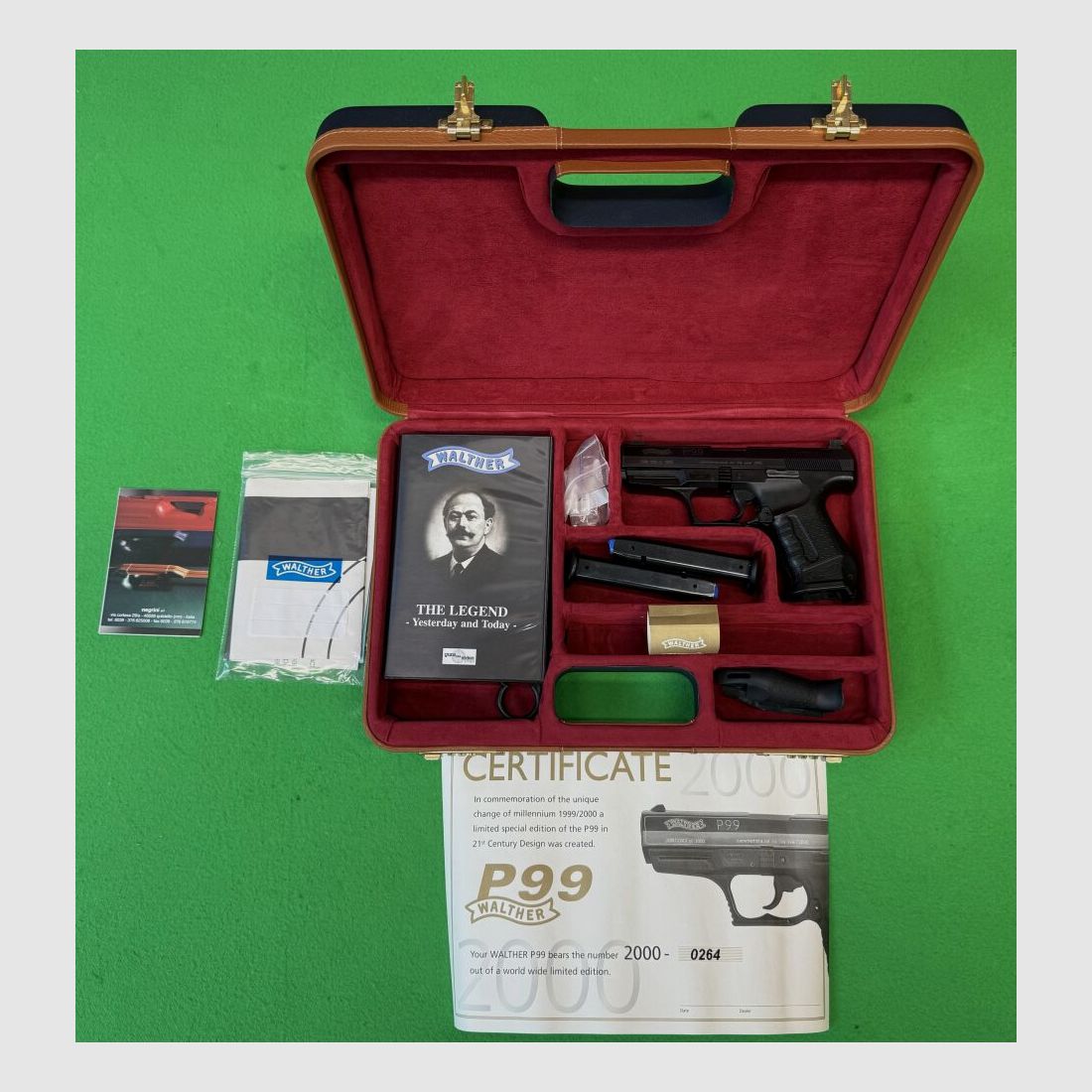 Edición Millennium Walther P99 1 de 2000 ejemplares