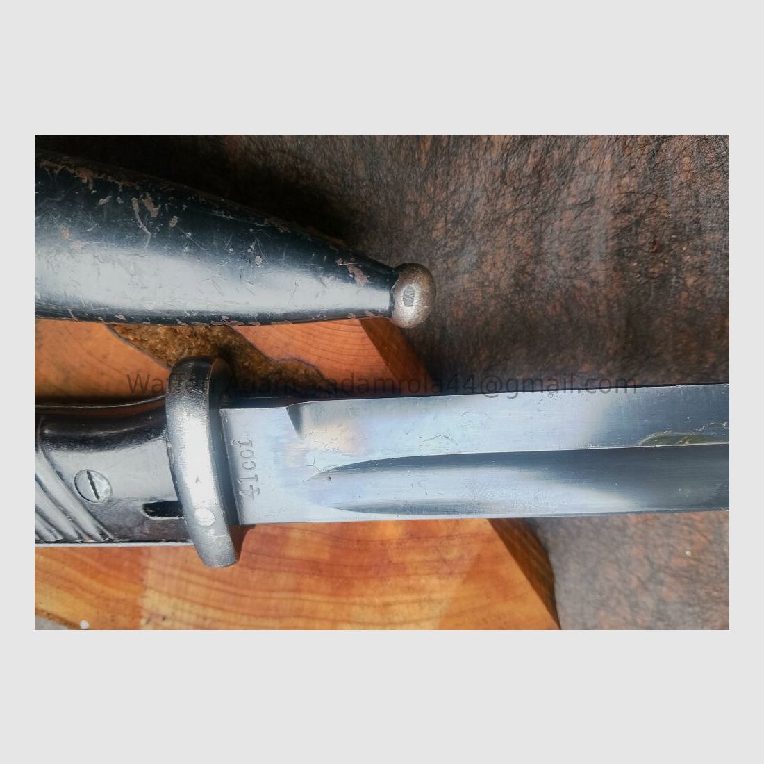 Bajonet M84/K98 K. 98k Code 41cof (Eickhorn /Solingen?)