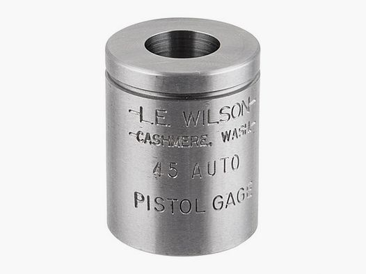 L.E. WILSON CASE GAGES L.E. WILSON PISTOL MAX GAGE 45 ACP/45 AUT