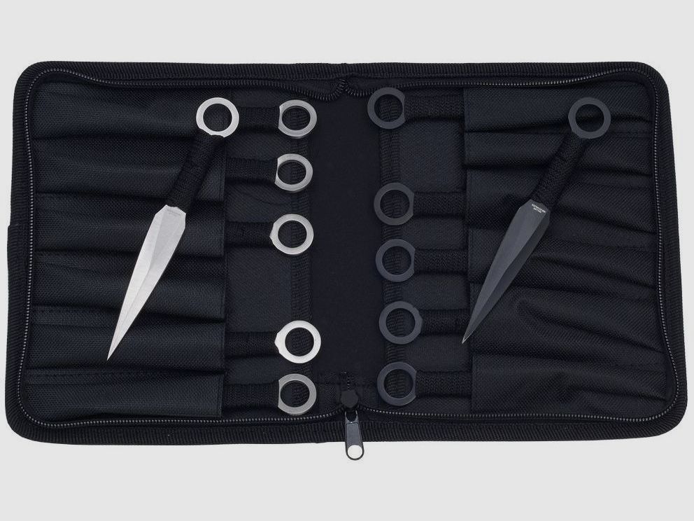 Set de couteaux de lancer 12 pièces dans un sac