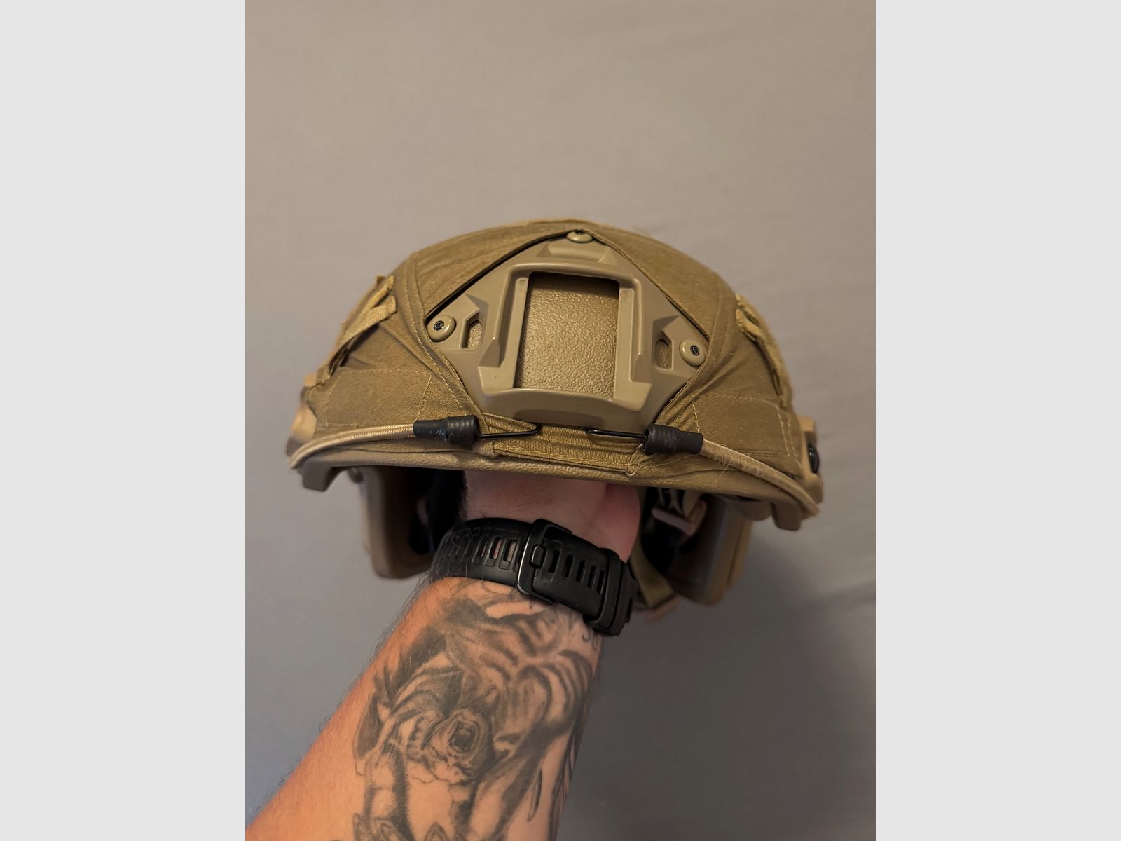 BEST Protection V-FAST ballistic helmet NIJ IIIA size M/L – Coyote with cover