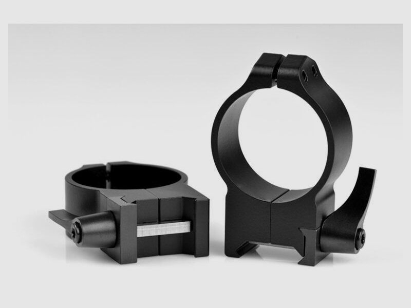 Warne QD Steel Rings - 34mm Weaver High 13.3 mm (222LM)