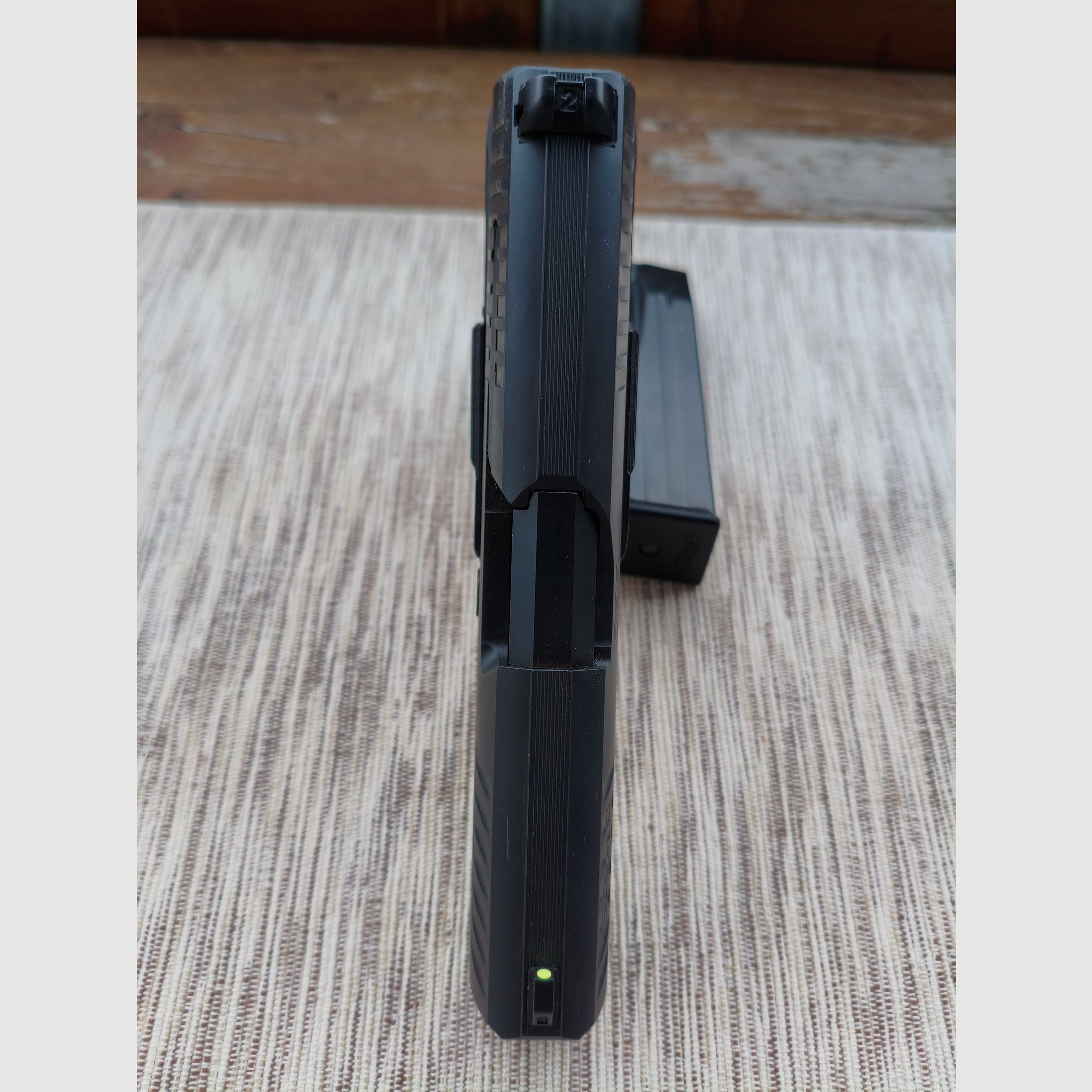 Walther PPQ M2 9x19 FCE****, top Zustand, 500+ Munition + volles Zubehör-Paket! VB 700€