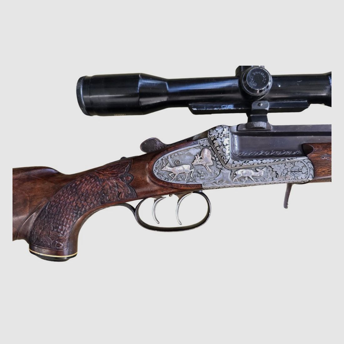 used Franz SODIA break-action with SEM mounted Zeiss 6x42S, barrel is rusty, image 9 of 9