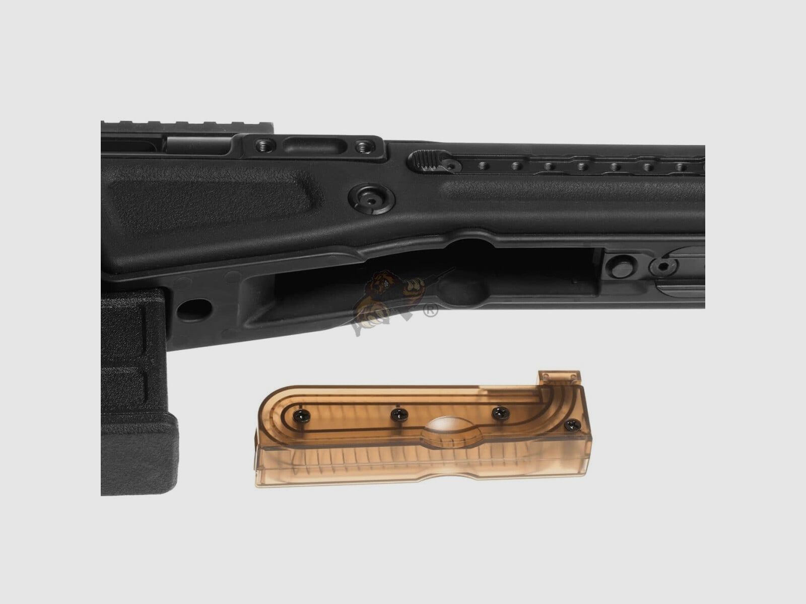 AAC T10 Bolt Action Sniper Rifle Black -F-, zdjęcie 5 z 7