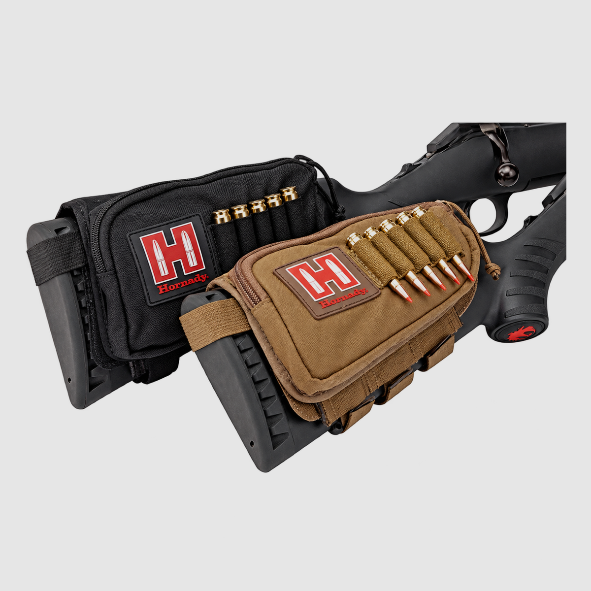Carrillera Hornady Negra Derecha, imagen 1 de 3