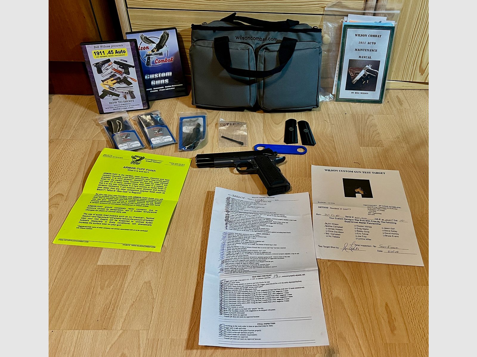 Wilson Combat Tactical Supergrade  1911er – ORIGINAL & NEU | Supérieur même par rapport à Les Baer, SIG P210, Korth, Korriphila, HK P7, Nighthawk, Laugo Alien, S&W, Walther, CZ, Tanfoglio