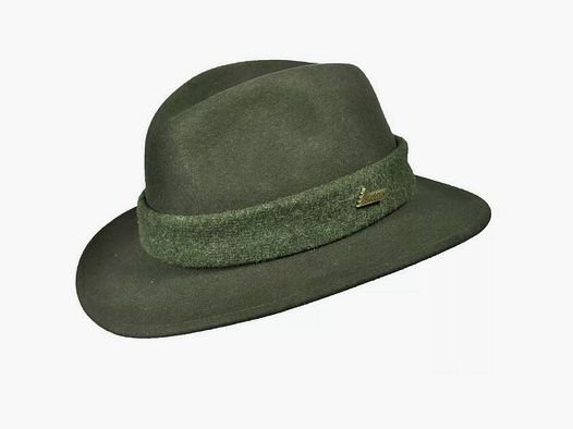 Skogen rollable wool hat with luminous yarn