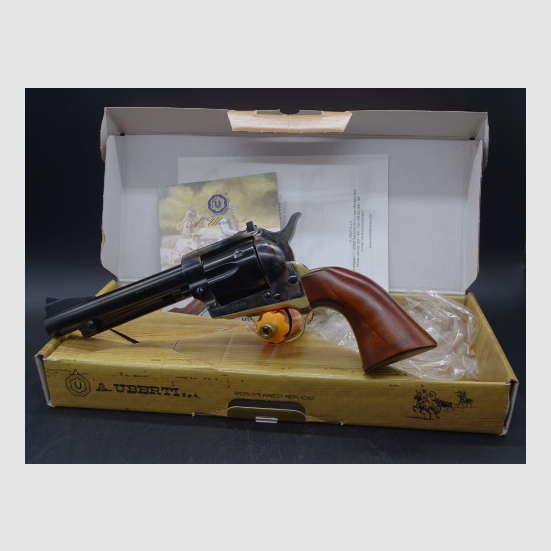 Uberti 1873 Cattleman Kaliber .357 Magnum 5 1/2 " VERSTELLBARES VISIER 1873 Cattleman
