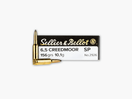 SELLIER & BELLOT – 6,5 CREEDMOOR SP 156grs 10,1g Nr. 2926 (20Stk)