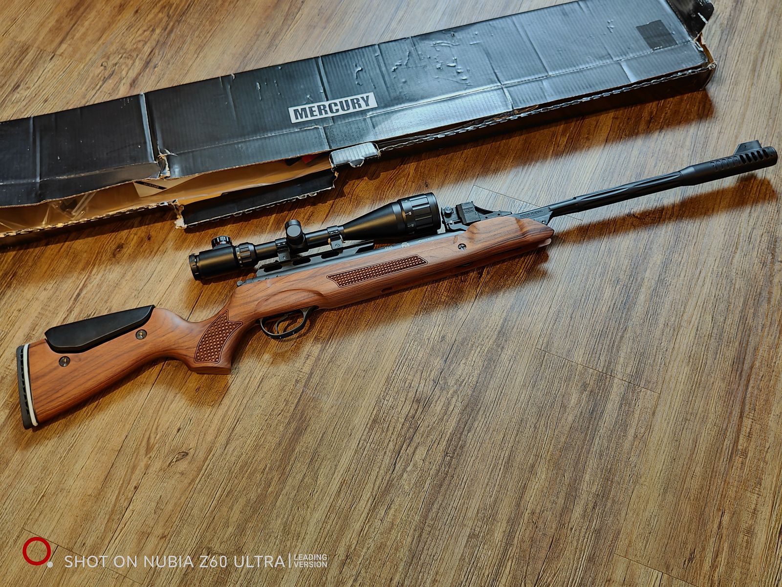 Mercury Air Luftgewehr Speedfire inklusive Zielfernrohr Leutvesier 