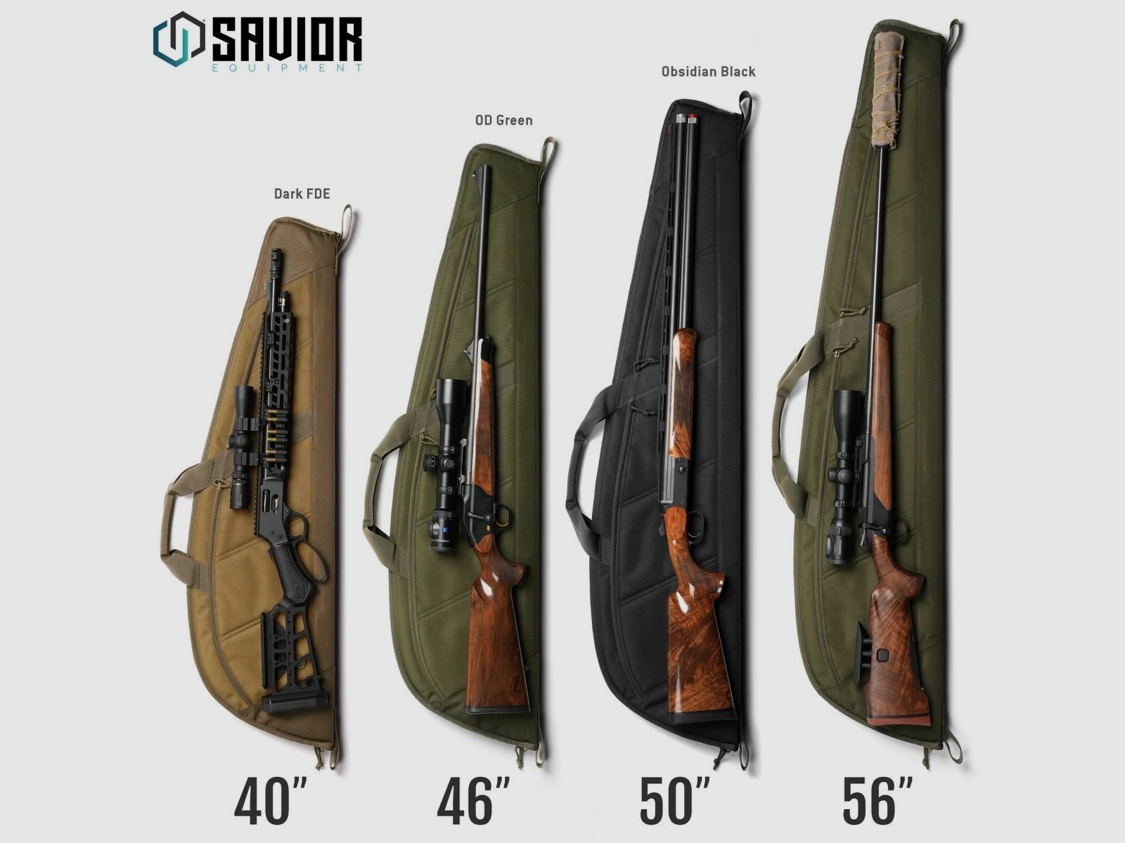 Savior – Single Rifle Bag – Scout Hunting Case – 46" – Dark FDE – RB-HT46-SG-TN, image 7 of 7