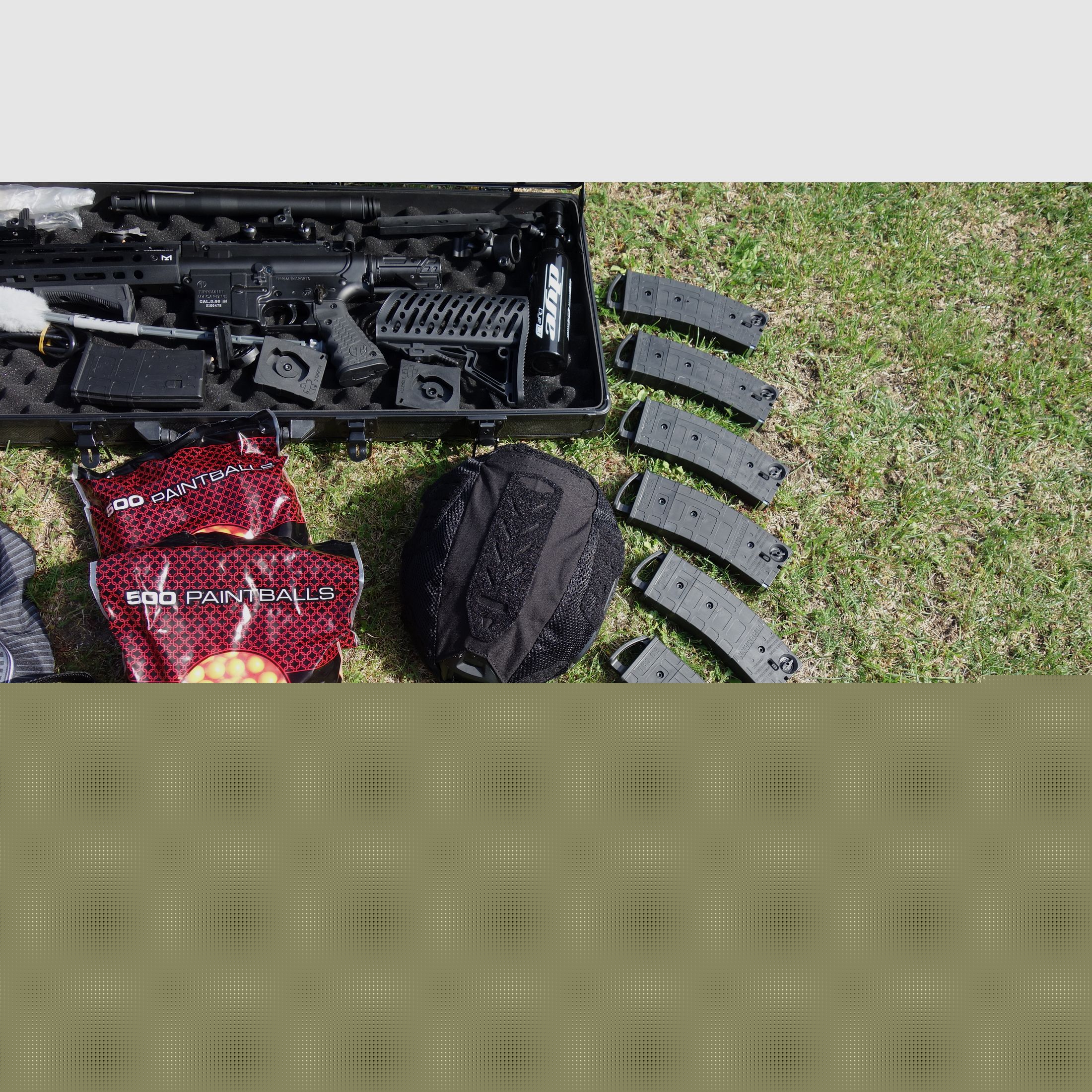 Tippmann TMC elite Markierer & Zubehör (Preis VB) "Wenig benutzt"