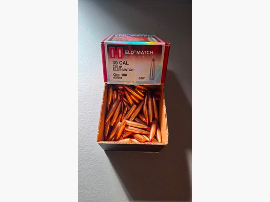 Hornady ELD-M .30 225gr 80 Stück 