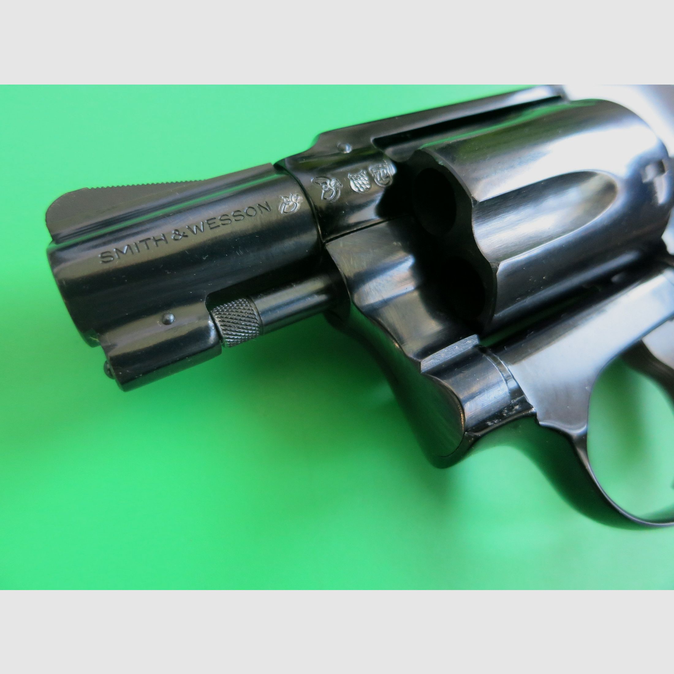 Revolver Smith&Wesson Mod. 38 Airweight Bodyguard, .38 Special, 2" Lauf, Jäger/Sammler, wie neu   #39