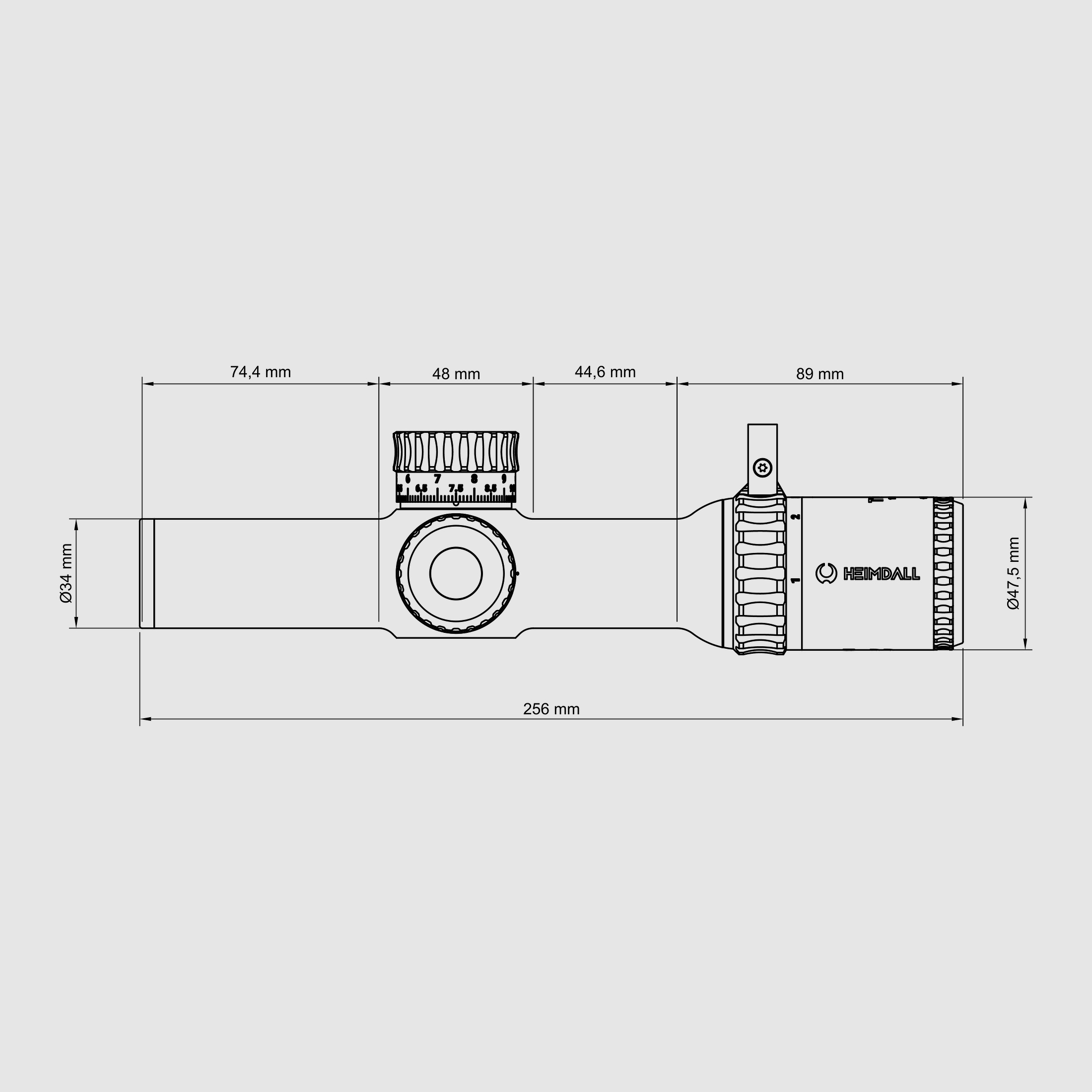 Heimdall T10Xi 1-10x28 | Tactical LPVO